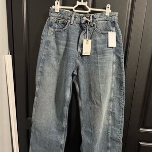 Good American Extreme Barrel Jeans